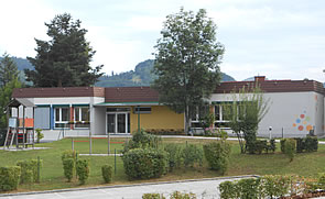NOE Landeskindergarten Traisen Teichmanngasse - Gartenansicht