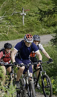Zahlreiche Mountainbike-Strecken