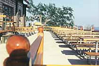 Terrasse der Traisnerhütte