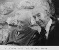 Der Schriftsteller Walter Sachs